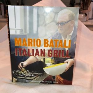 “Mario Batali Italian Grill” cookbook